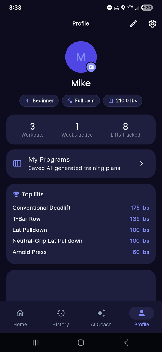 Program builder